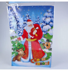 Плакат "Дед Мороз" 75*51смTZ 13000