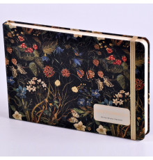 Скетчбук 100л Bruno Visconti "Флора.Лесные ягоды" на резинке 21,3*14,6 100г/м2 1-607/01