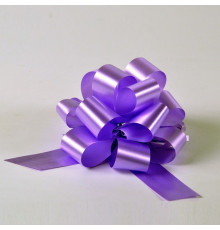Бант шар 321/67 сиреневый 3,2*9,9см GrandGift