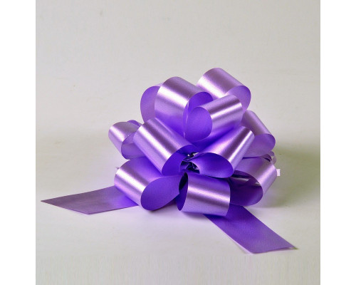 Бант шар 321/67 сиреневый 3,2*9,9см GrandGift