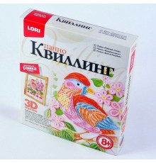 Квиллинг 19*22 Lori "Панно.Райская птица" Квл-024