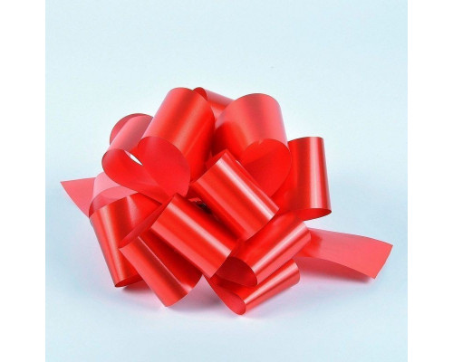 Бант шар 501/20 красный 4,8*14,3см GrandGift
