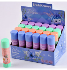 Клей-карандаш 19гр Erich Krause "EasyStick.Pastel bloom" ассорти 60914
