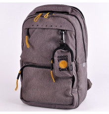 Рюкзак Grizzly "Тёмный песок" 2отд анатомическая спинка, стяжка 42,5*30*13,5 0,88кг RU-639-1/2