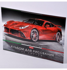 Альбом для рисования 20л Hatber "Автотюнинг" ассорти 20А4В